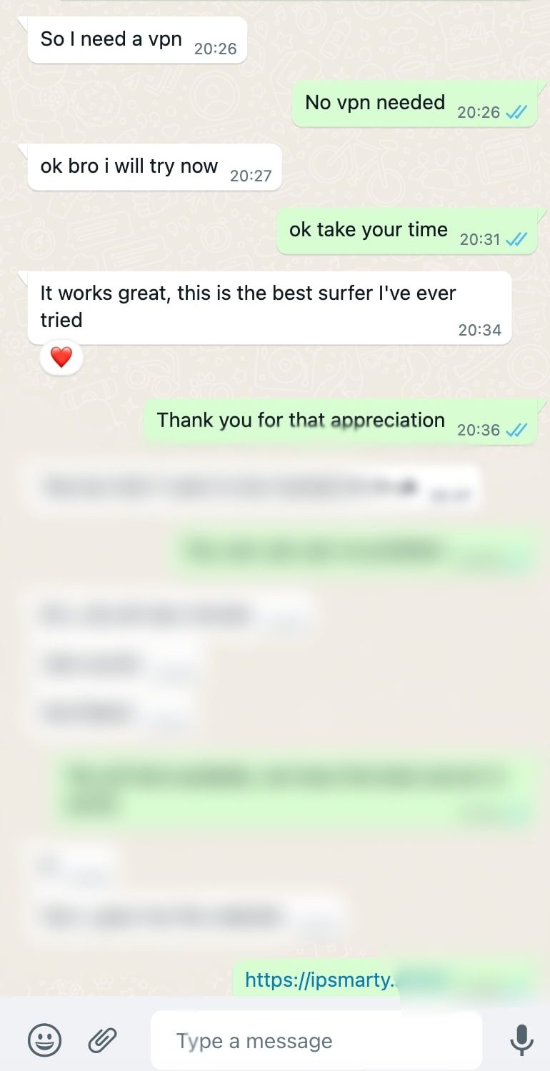 WhatsApp order confirmation 6